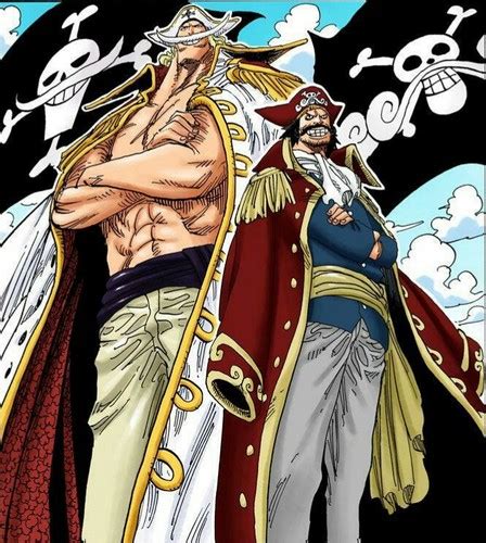 One Piece Imágenes Roger And Whitebeard Hd Fondo De Pantalla And