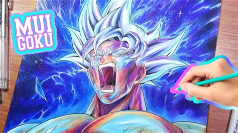 Drawing Goku Mastered Ultra Instinct Youtube