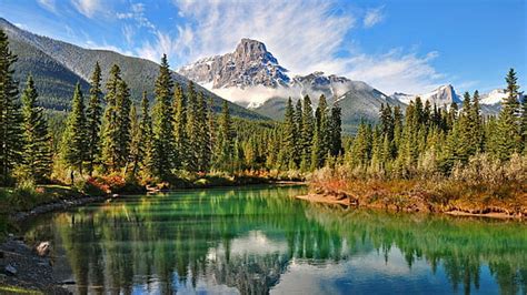 Hd Wallpaper Natural Beauties Canada Landscape Rocky