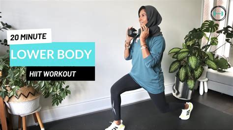 Lower Body Hiit Workout Youtube