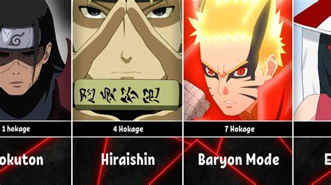 Top 5 Strongest Current Kage In Boruto Naruto Personagens Naruto