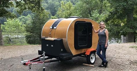 Painting your teardrop trailer after construction How to Build Your Own Trailer for Bugging Out (or Pleasure!) | Teardrop camper, Teardrop trailer ...