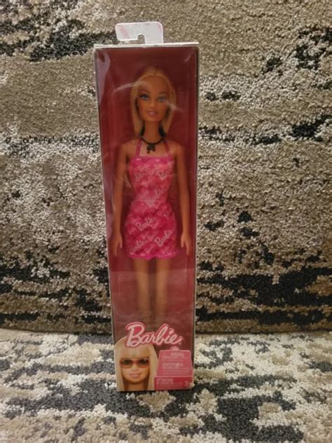 Barbie Boutique 2009 Fashion Doll Dark Pink Iconic Dress Sundress R4183 New 2500 Picclick