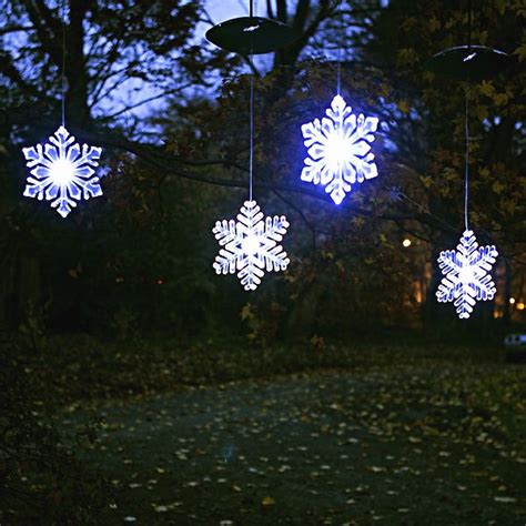 Outdoor Hanging Lights Wayfair Snowflake Christmas Lights