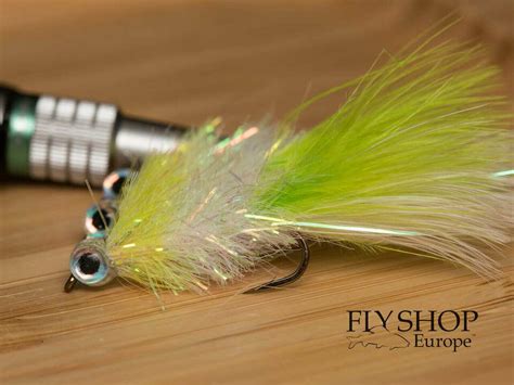 Crystal Chartreuse White Wooly Bugger Streamer Fly Fishing For