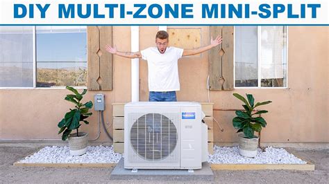 DIY Multi Zone Ductless Mini Split AC Heating System MR Cool