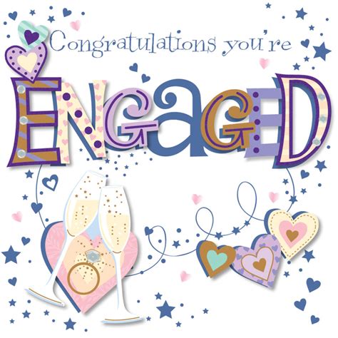 Congratulations Youre Engaged Greeting Card Cards Love Kates