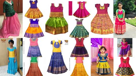 Beautiful look you can expect, because of designs and patterns will show. Latest Pattu Langa Blouse Designs For Kids | Latest ...