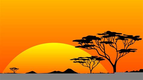African landscape painting acrylics, unicef market african landscape art signed painting from ghana to the other side. African Landscape Clipart | Free Images at Clker.com ...