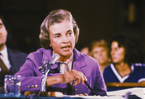 Justice Sandra Day O Connor First Woman To Sit On The Supreme Court