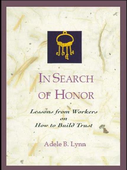 In Search Of Honor Llgllc