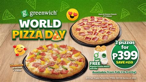 For The Love Of Pizza Greenwich Celebrates World Pizza Day With 2