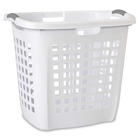 Sterilite Ultra Easy Carry Plastic Dirty Clothes Laundry Basket Hamper