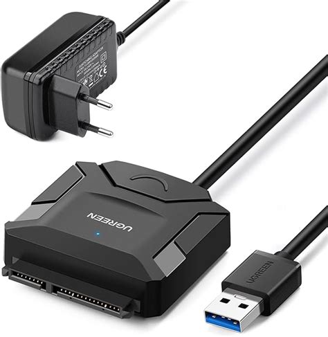 UGREEN USB SATA Adapter SATA till USB kabel för Tums HDD SSD TB Max Gbps UASP