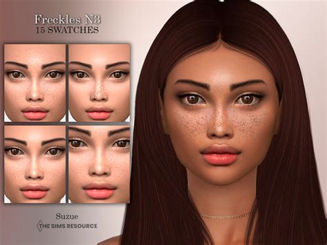 The Sims Resource Freckles N3 The Sims Sims Cc Sims 4 Game Mods
