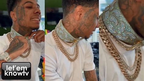 Blueface Just Got Some New Pieces From Avianne Jewelers Pure Jewelry