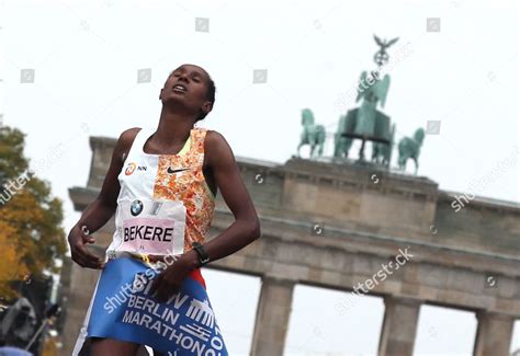 Ethiopian Longdistance Runner Ashete Bekere Wins Editorial Stock Photo