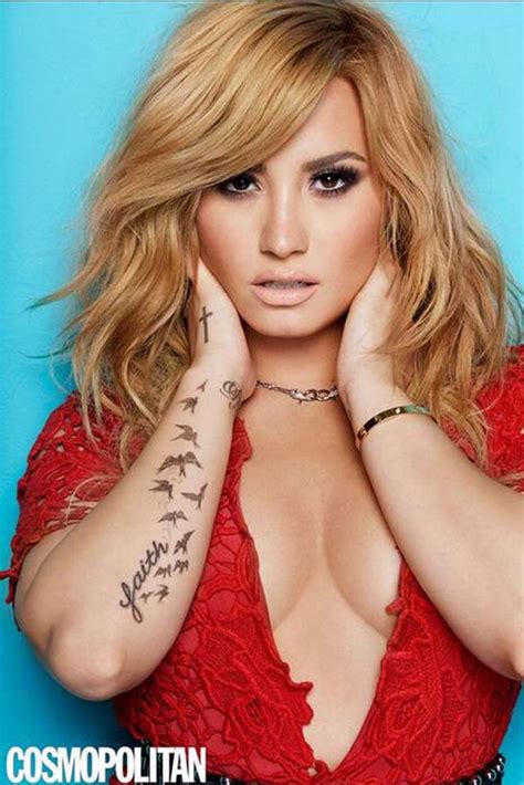 Demi Lovato S Sexy Cosmopolitan Magazine Cover August Photos