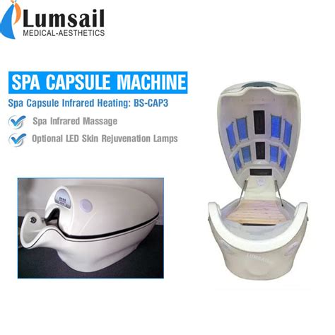 Ozone Steam Infrared Sauna Slimming Spa Capsule Unice Laser
