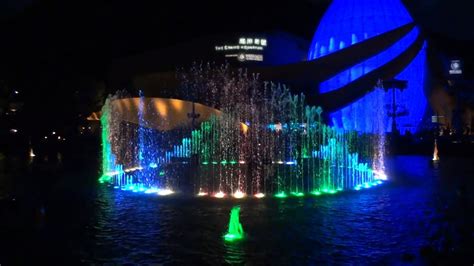 Ocean Park Water Fountain Light Show Youtube