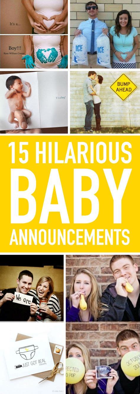 25 Bästa Baby Announcements Idéerna På Pinterest