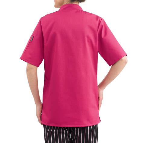 Women’s Short Sleeve Primary Plastic Button Chef Jacket 4465 Chefwear