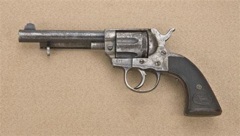 Belgian Copy Of A Colt Model 1877 Da Revolver Texas