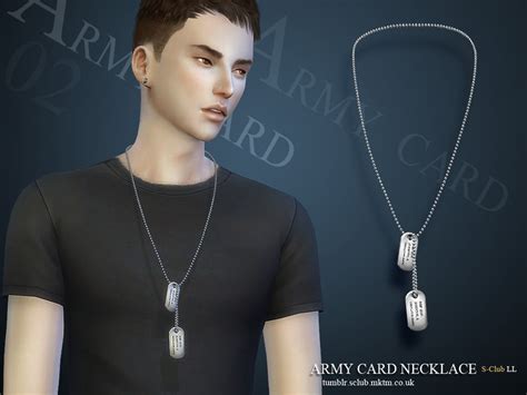 The Sims Resource S Club Ll Ts4 Necklace M02