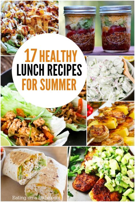 healthy lunch recipes summer lunch recipes you can make quickly