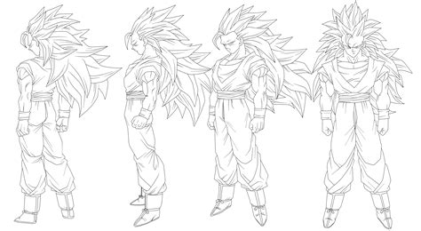 Imagenes De Goku Ssj3 Para Colorear Imagui Reverasite