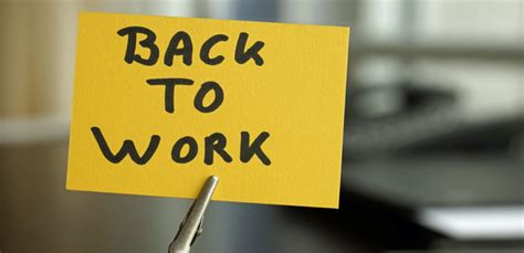 6 Tips For Getting Back To Work After The Holidays Academic Medicine
