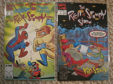 Ren And Stimpy Show 1 17 Plus Powdered Toast Man One Shot Excellent