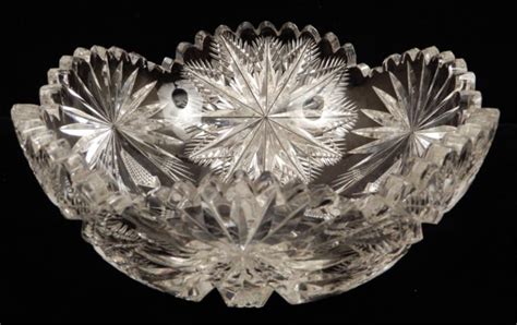 Libbey American Brilliant Cut Glass Bowl