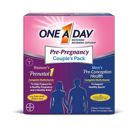 Will One A Day Prenatal Vitamins Help Me Get Pregnant