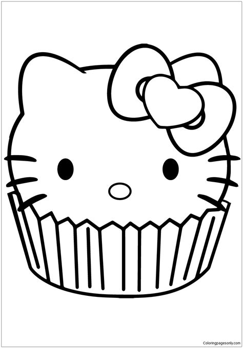 Cupcake Unicorn Coloring Page 10 Best Unicorn Cupcake Coloring Pages