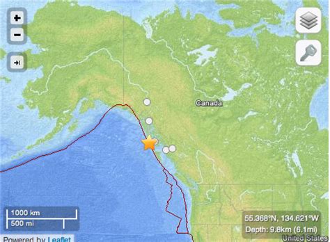 Earthquake Hits Near Alaska But Tsunami Warnings Cancelled Ibtimes