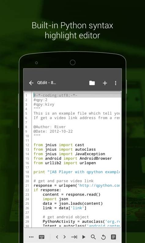 We going to build a basic task manage using kivy. QPython - Python for Android APK Download - Free Education ...