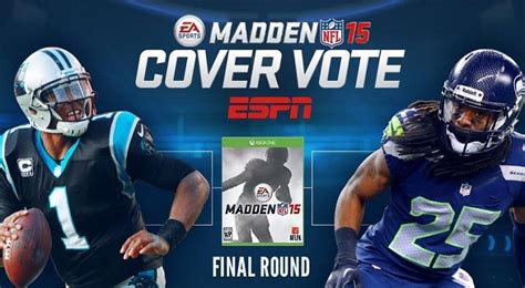 Madden Nfl 15 Cover Vote Down To Richard Sherman And Cam Newton