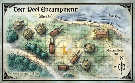 Mike Schley All Individual Maps Curse Of Strahd Tser Pool