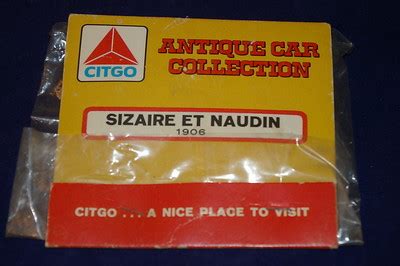 CITGO Antique Car Collection Sizaire ET Naudin Matchbox Vintage Factory