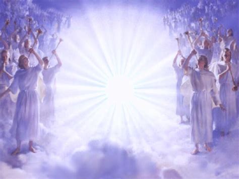 Angels With Trumpets In Heaven Clip Art Library