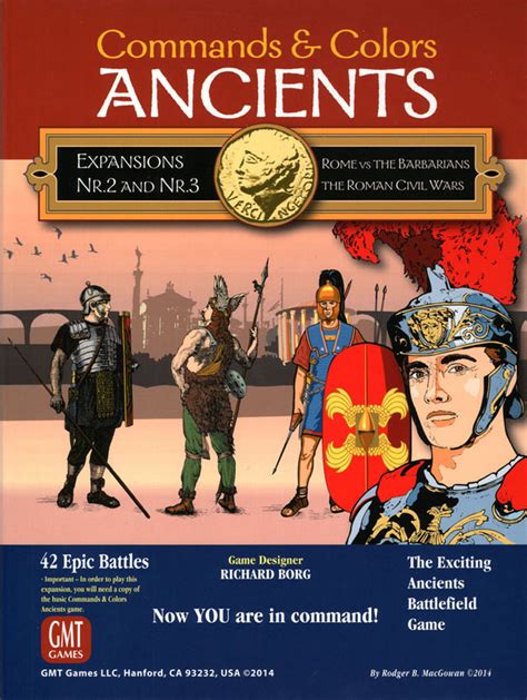 Hexasim Commands And Colors Ancients Expansions 2 And 3