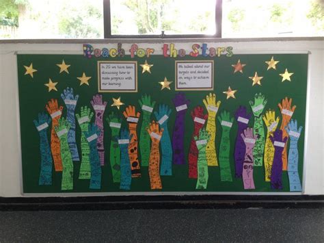 Pshe And Rules Reach For The Stars Display Classroom Display Dreams