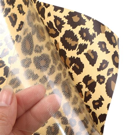 Leopard Patterned Heat Transfer Vinyl Sheets Etsy