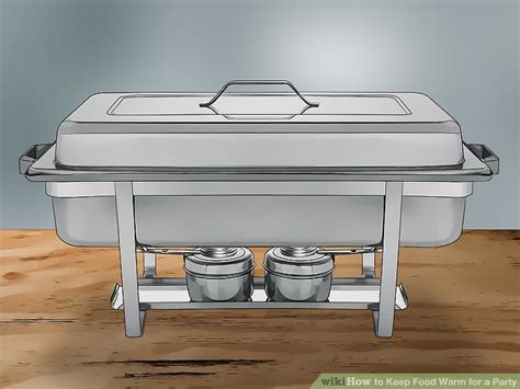 That should keep you food warm for a bit, but it'll still dry out the food depending on what you're cooking. 3 Ways to Keep Food Warm for a Party - wikiHow