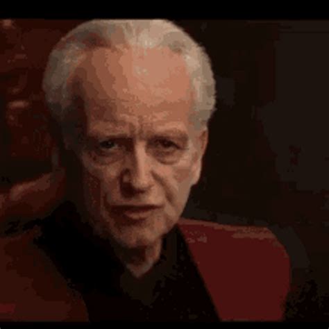 Emperor Palpatine Face Zooming In 