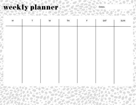 Free Printable 4 Week Calendar Calendar Printables Free Templates
