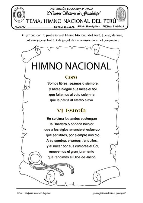 Calaméo Tema El Himno Nacional