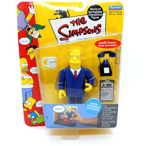 Simpsons Superintendente Chalmers Series 8 Playmates 2002 Madtoyz