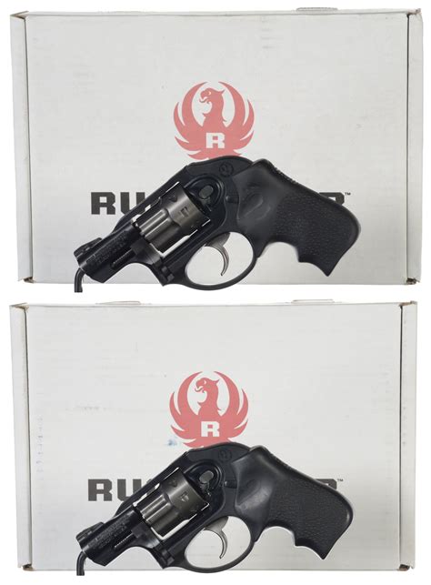 Two Ruger Lcr Double Action Revolvers With Boxes Rock Island Auction